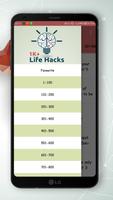 1000+ Life Hacks - Life Tips For Daily Use capture d'écran 1