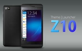 Theme for BlackBarry Z10 Affiche