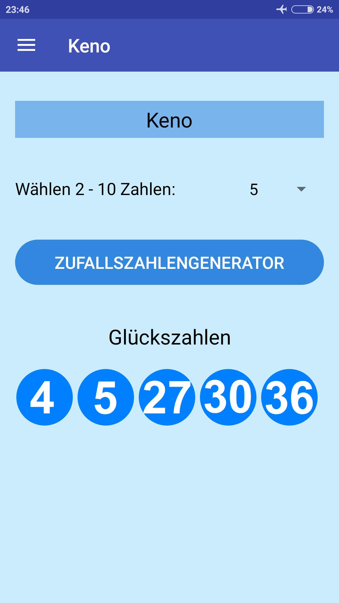 Lotto 6 aus 49 Spiel 77 Super 6 Plus 5 Keno APK for Android Download