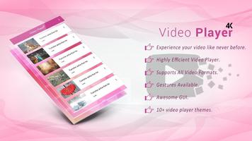 Video Player-4K Video Support Cartaz