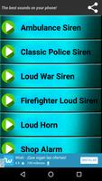 Loud Siren Ringtones screenshot 1