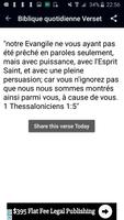 Bible en français Louis Segond تصوير الشاشة 3