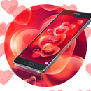 Liebesthema Sweety rotes Herz APK