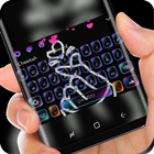 آیکون‌ Love You neon Keyboard