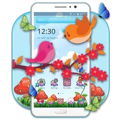 Love Birds Anime Launcher APK Herunterladen