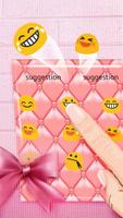 Love Bow Keyboard Theme syot layar 2