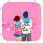 Love Couple Wallpaper Theme icono