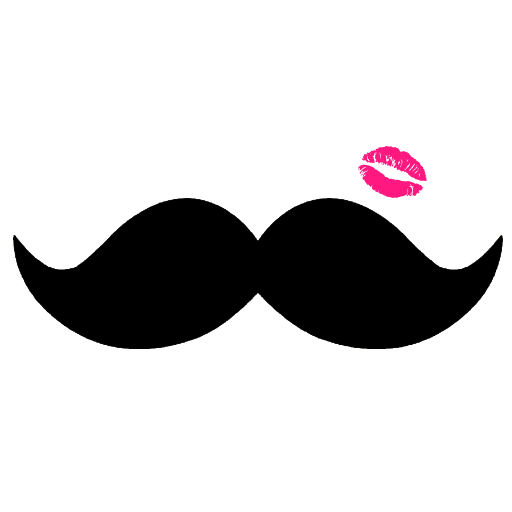 Mustache and Lips