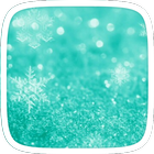 Gold Green Glitter Theme آئیکن