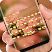 Love golden pink rose Keyboard
