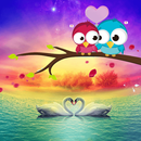 Love Swan Colorful Lake APK
