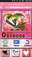 Love Video Maker With Music اسکرین شاٹ 1