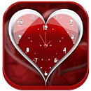 Love Heart Clock Live Wallpaper APK