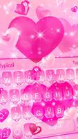 Lovely pink Keyboard Affiche