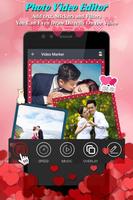 2 Schermata Love Theme Photo Marker, Love photoshow