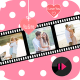 Love Video Maker With Music icône