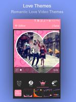 Love Video Maker With Music captura de pantalla 2