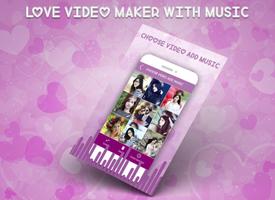 Love Video Maker الملصق