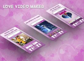 Love Video Maker تصوير الشاشة 1