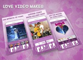 Love Video Maker syot layar 2