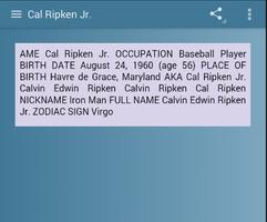Cal Ripken Jr capture d'écran 3