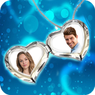 Romantic Love Dual Photo Frame icône