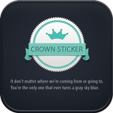 Crown Sticker go locker theme ícone