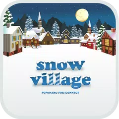 snow village go locker theme