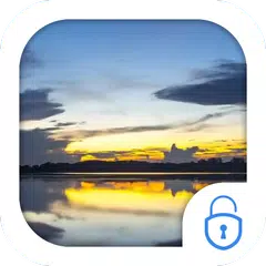 Blue Lake Locker Live Theme APK download