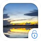 Blue Lake Locker Live Theme icon