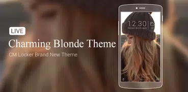 Blonde CM Locker Live Theme