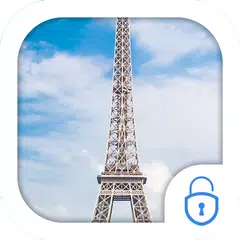 Eiffel Tower Locker Live Theme APK Herunterladen