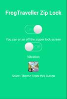 Frog Traveller Zipper Lock capture d'écran 2