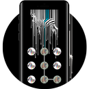 Zebra APP Lock Theme Painting Pin Lock Screen aplikacja