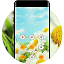 Daisy APP Lock Theme Flower Pin Lock Screen-APK