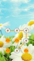 Daisy APP Lock Theme Flower Pin Lock Screen Plakat