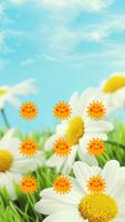 Daisy APP Lock Theme Flower Pin Lock Screen capture d'écran 1