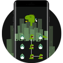 Dinosaur APP Lock Theme Pets Pin Lock Screen aplikacja