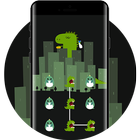 Dinosaur APP Lock Theme Pets Pin Lock Screen-icoon