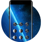 Earthview App Theme Space Pin Lock Screen icon