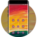 Lock theme for oppo find x oil paint wallpaper APK
