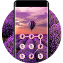Lavender APP Lock Theme Flower Pin Lock Screen-APK