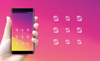 Lock theme for oppo a83 natural gradient wallpaper ảnh chụp màn hình 2