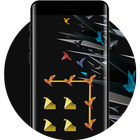 Crane APP Lock Theme Abstract Pin Lock Screen icon