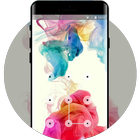 Lock theme for oppo a37 rainbow color wallpaper biểu tượng