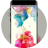 Lock theme for oppo a37 rainbow color wallpaper biểu tượng