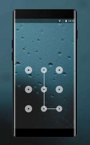 Lock theme for lenovo k6 power blue wet window APK for Android Download