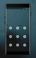 Lock theme for lenovo k6 power blue wet window скриншот 1