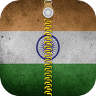 India Flag Lock Screen Zip icône