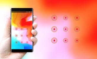 lock theme for one plus 6 art design اسکرین شاٹ 2